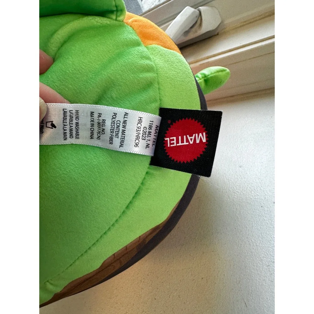 Mattel TMNT Mutant Mayhem Raphael Plush 12 Inch Red Mask HRC93 2023 Movie Toy